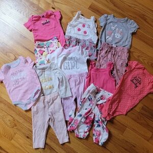 Baby Girl Clothing Set Bundle
